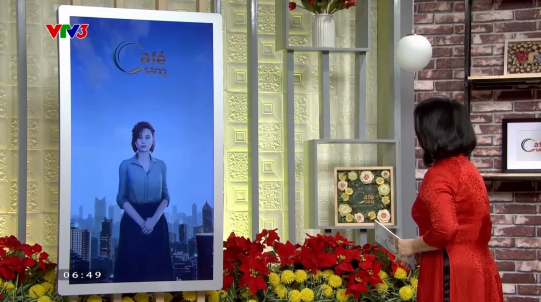 MC Ái Vy trên VTV3