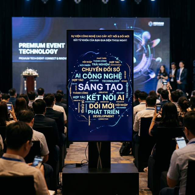 AI Word Cloud Live