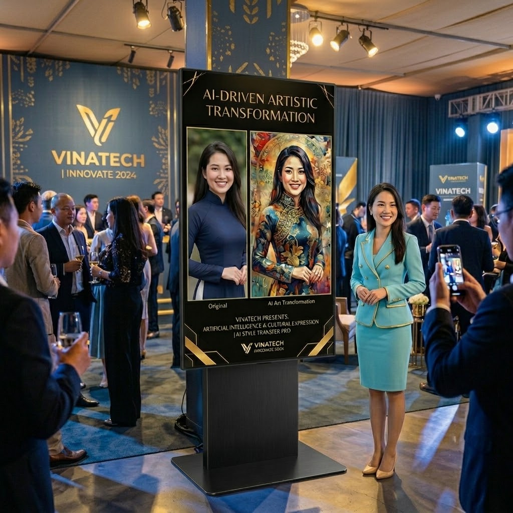 AI Style Transfer Booth