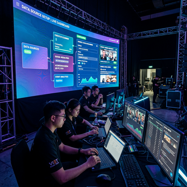 AI Live Dashboard: Kết nối data sources
