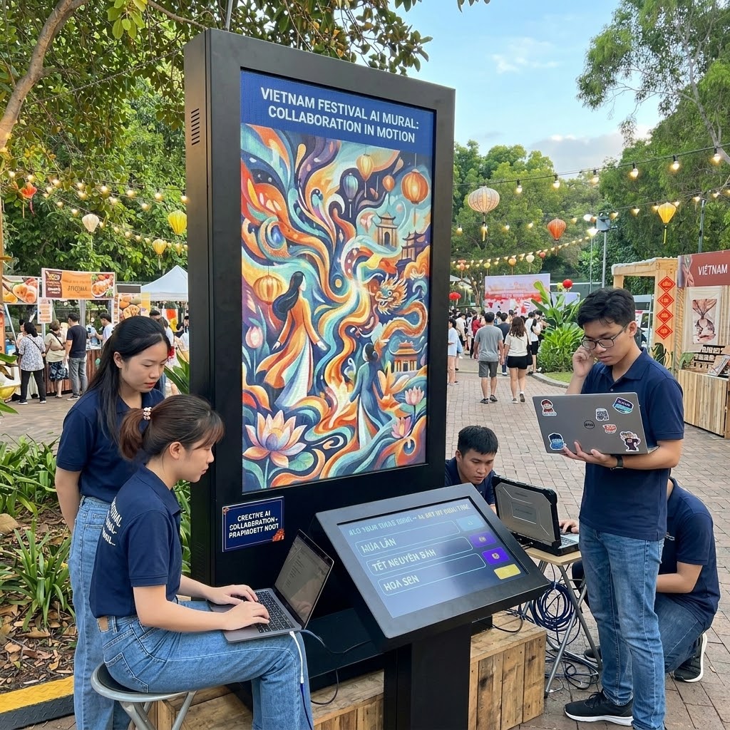 AI Mural Creator: Xây dựng phong cách mural