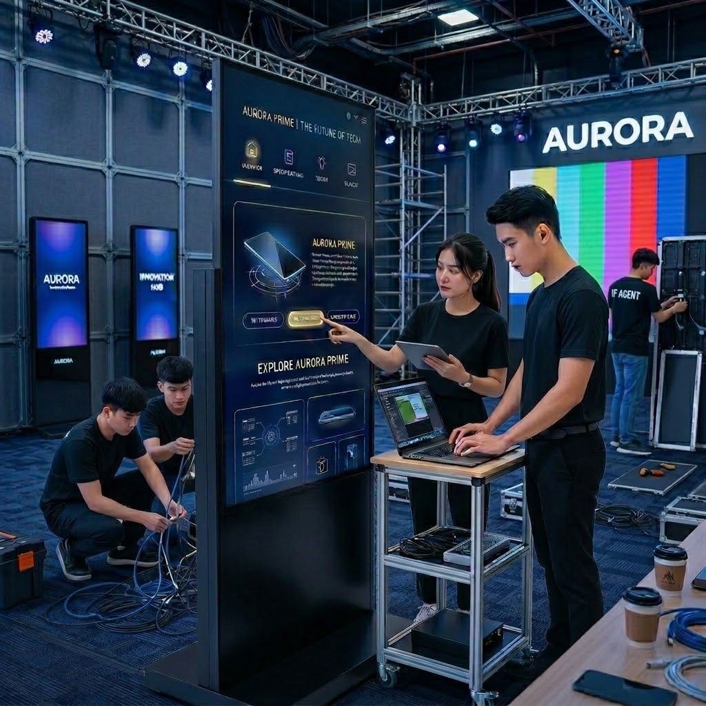 AI Interactive Wall: Thiết kế bản đồ nội dung