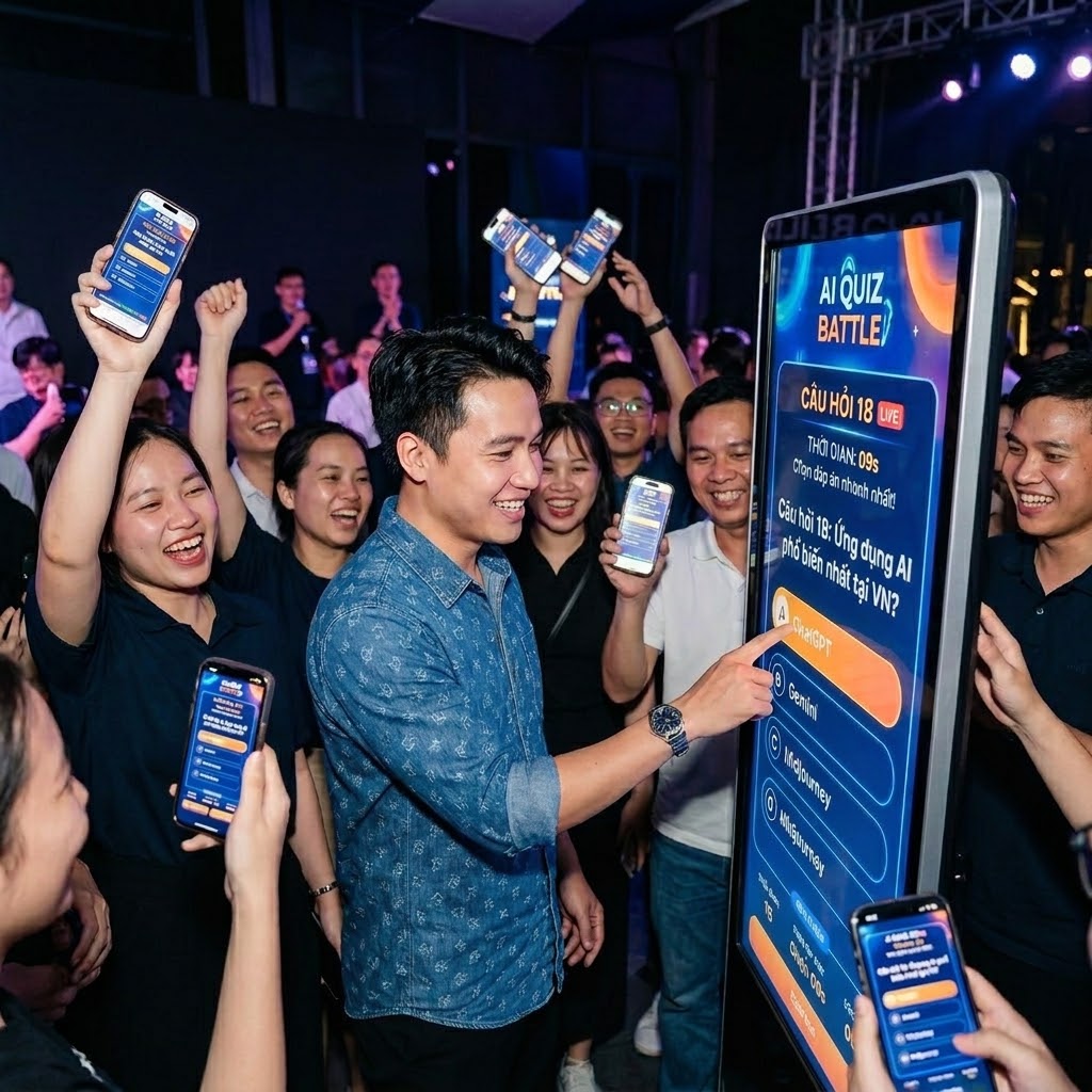 AI Quiz Battle: Thi đấu theo thời gian thực
