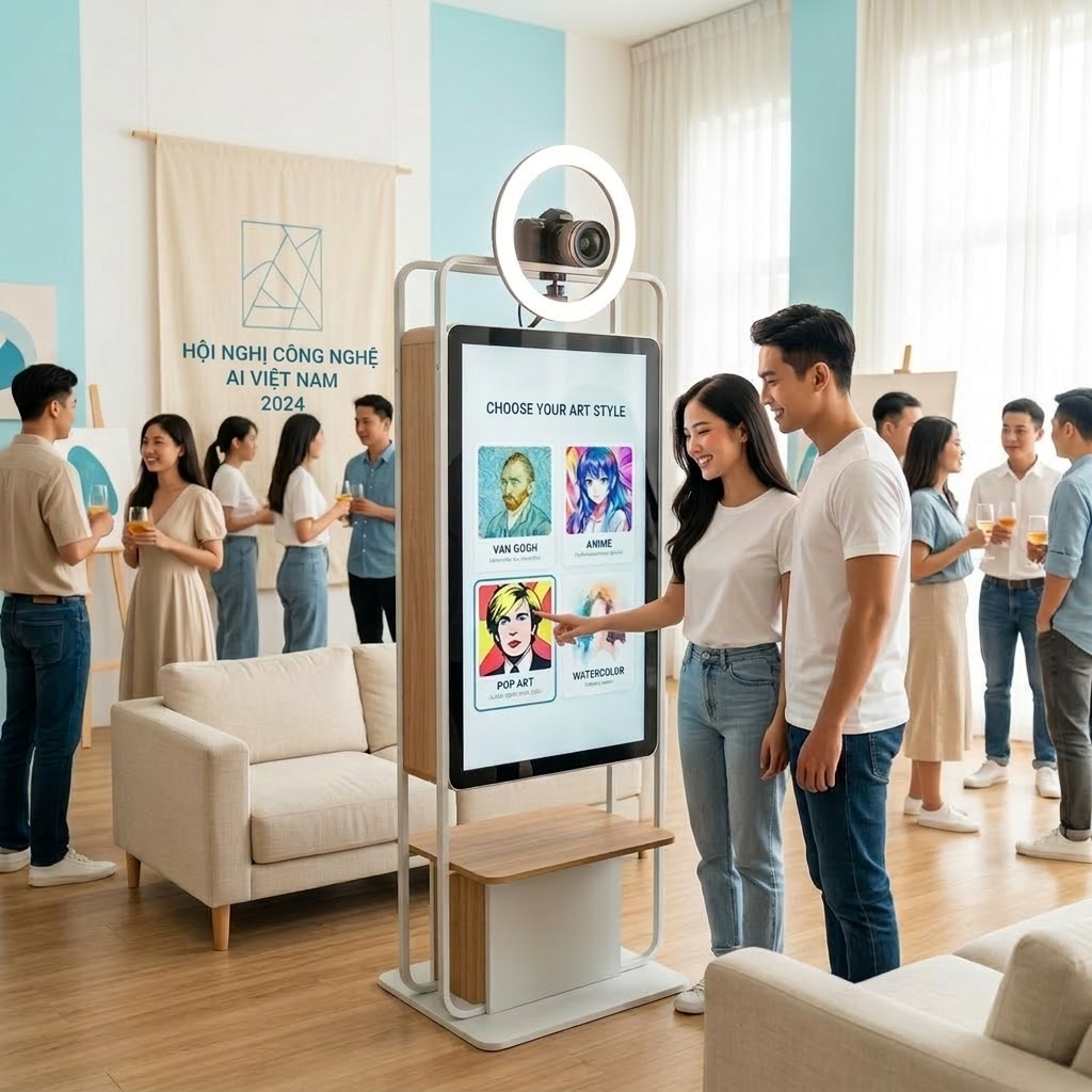 AI Portrait Studio: Chọn phong cách nghệ thuật