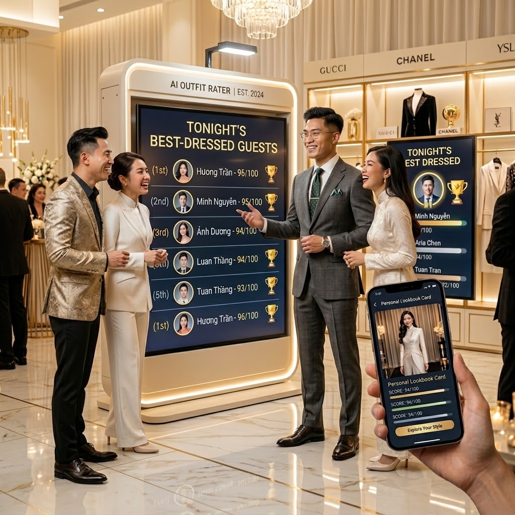 AI Outfit Rater: Leaderboard & lookbook