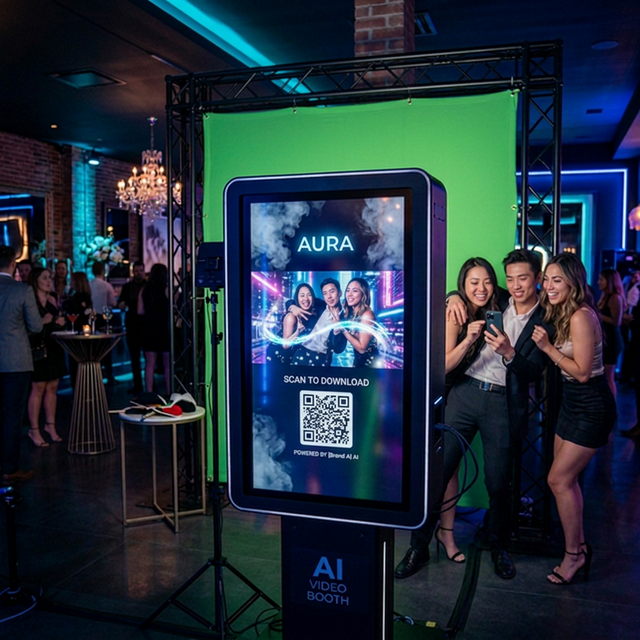 AI Video Booth: Download & share