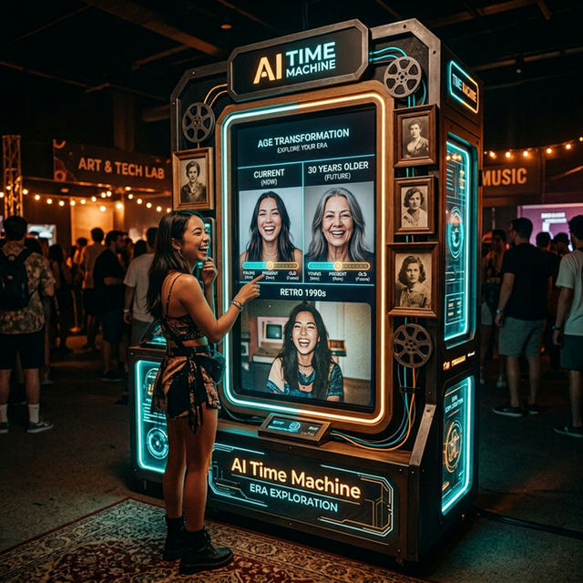 AI Time Machine: AI time transformation