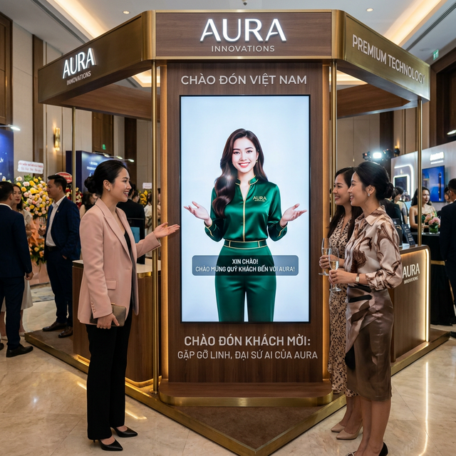 AI Brand Ambassador: Tương tác tại event